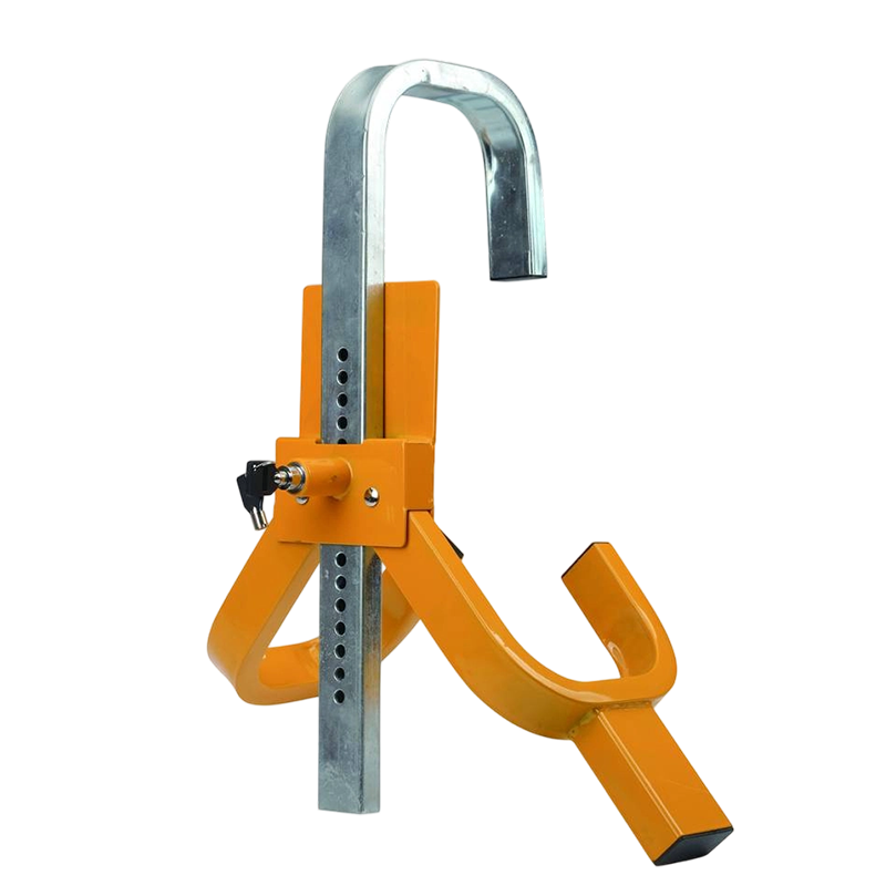 Abrazadera de rueda ajustable multiagujero vertical con gancho en U